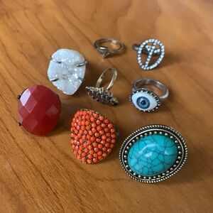Statement Ring Lot ❣️❣️❣️